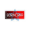 Borincana - Stickers (Rojo)