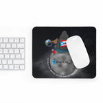 Borincano en la Luna - Mousepad