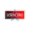 Borincano - Stickers (Rojo)