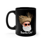 Santa Clo - Black Mug 11oz