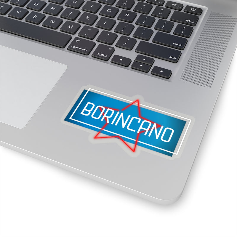 Borincano - Stickers (Azul)