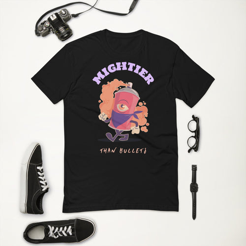 Mightier Than Bullets - Tshirt (Men)