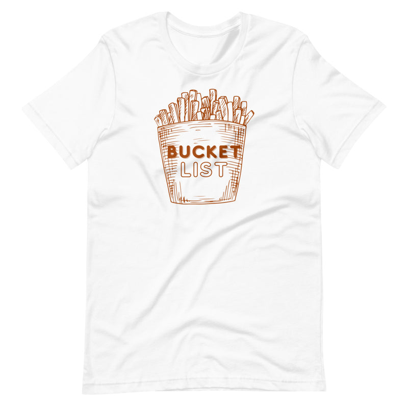 Bucket List Fries - Tshirt (Men)